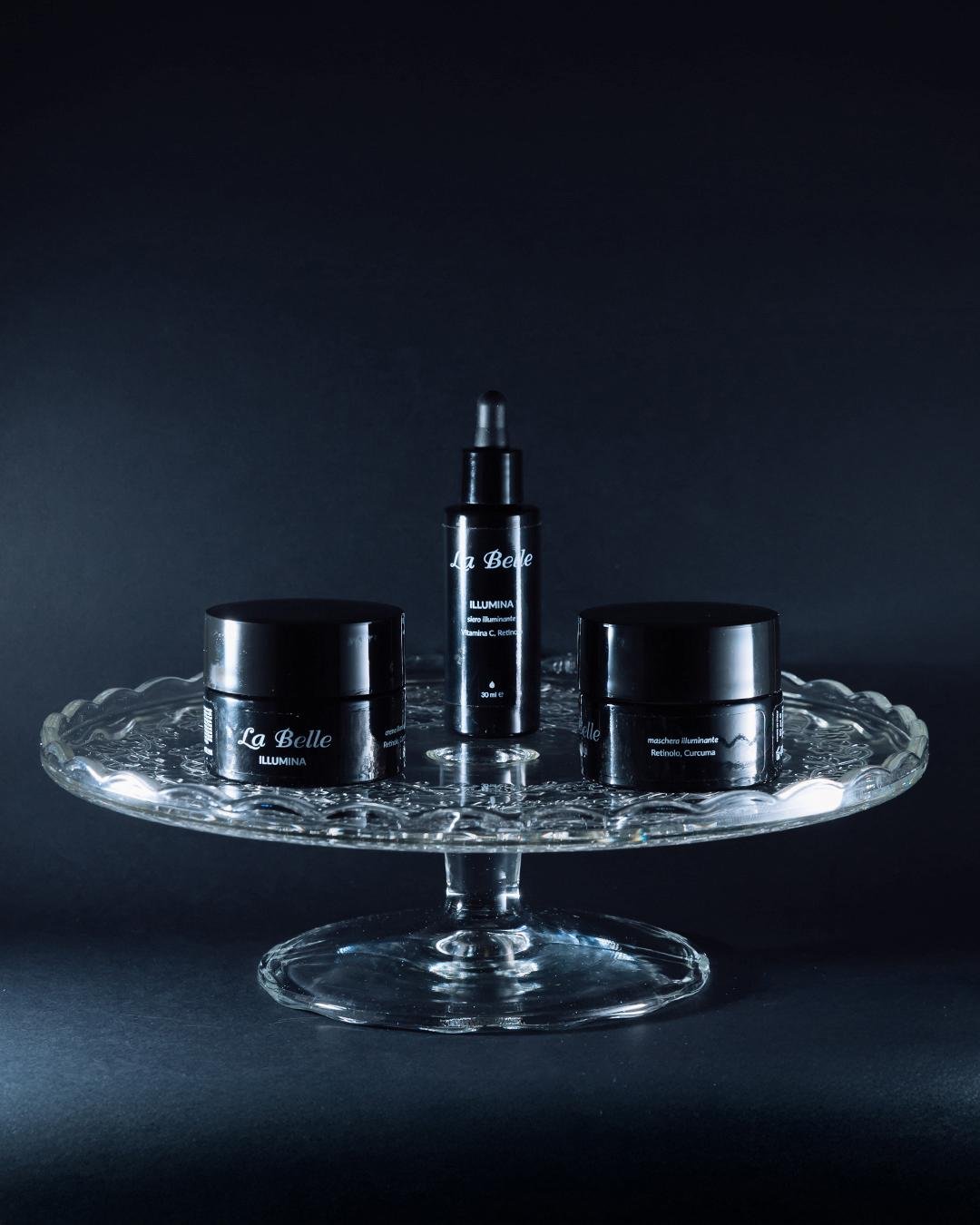 Maschera illuminante