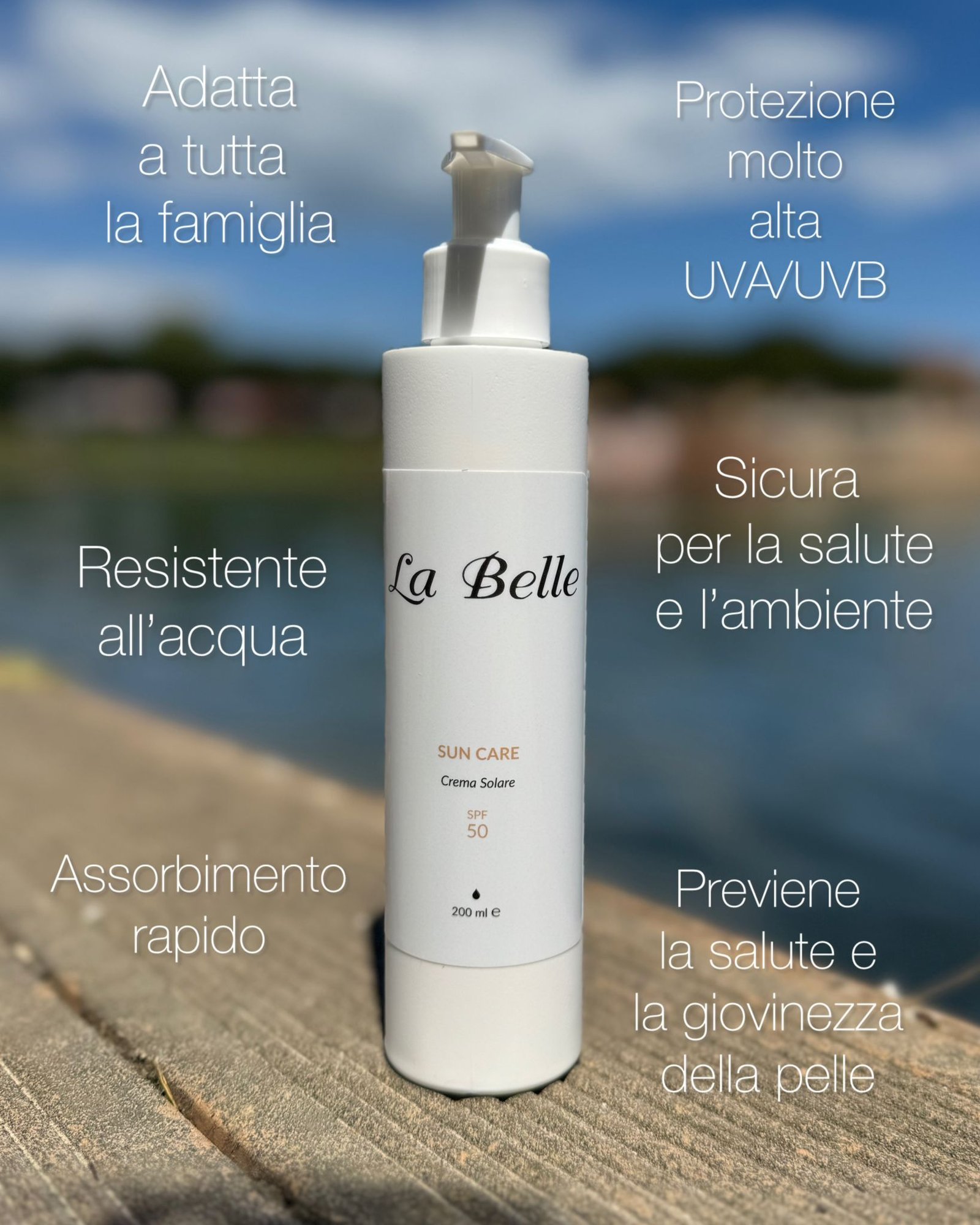 Spf 50 per tutta la famiglia